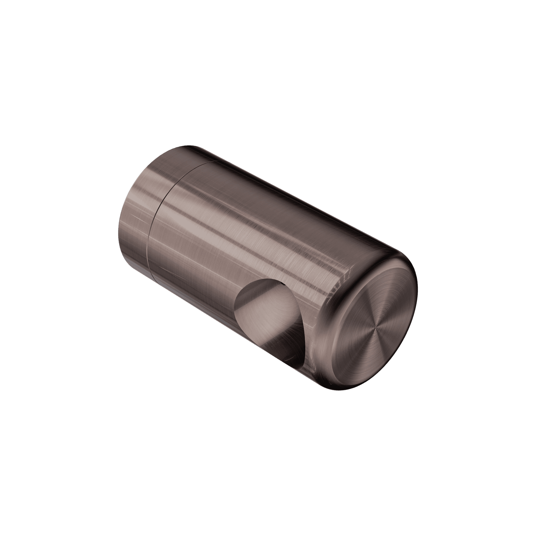 Mecca Care Make Your Own 25mm Grab Rail End Bracket Brushed Bronze
