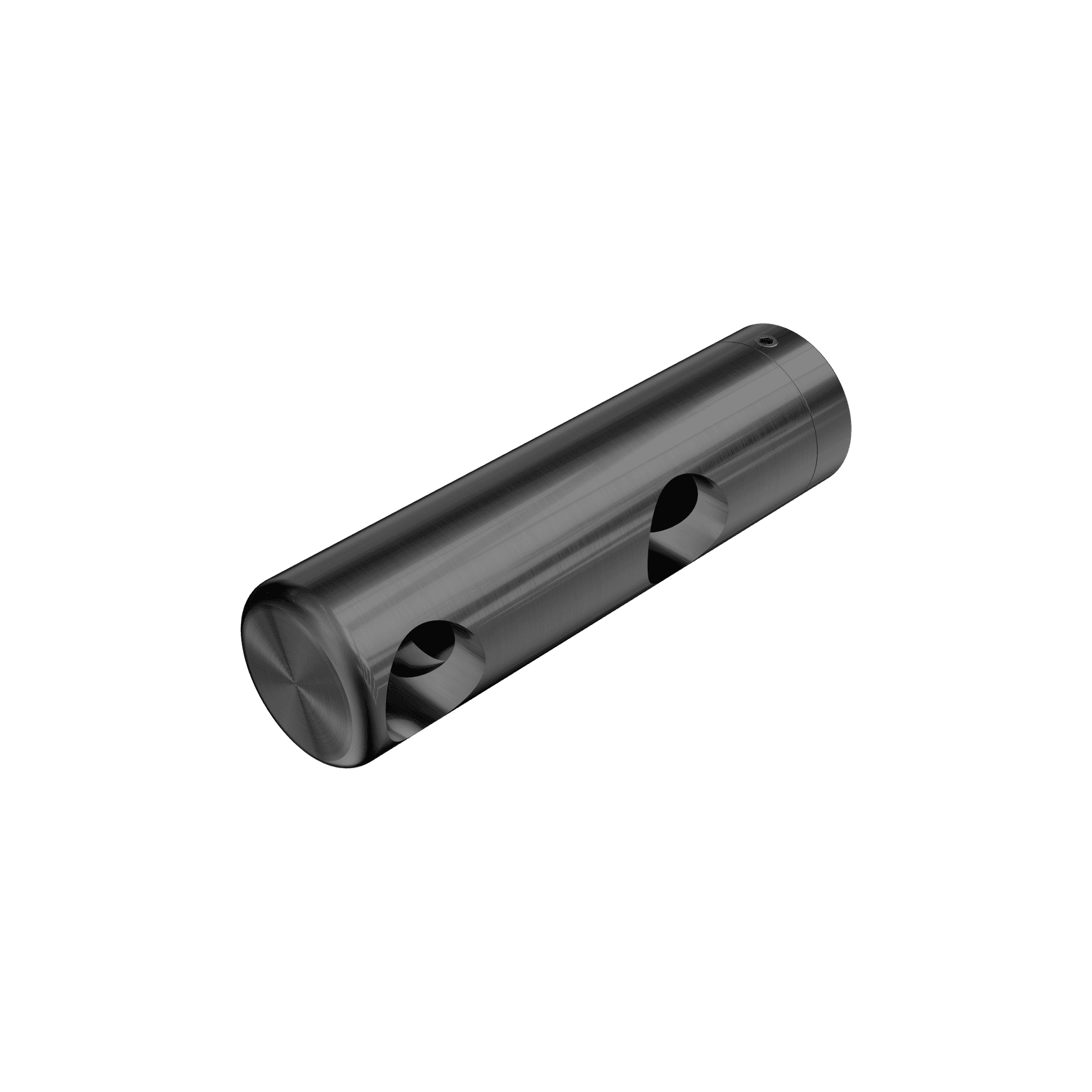 Mecca Care Make Your Own 25mm Grab Rail Double Towel Bracket Left Gun Metal