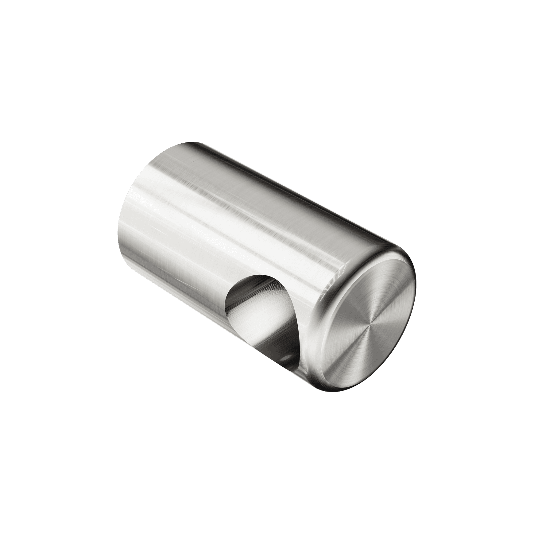 Mecca Care Make Your Own 32mm Grab Rail End Bracket Brushed Nickel