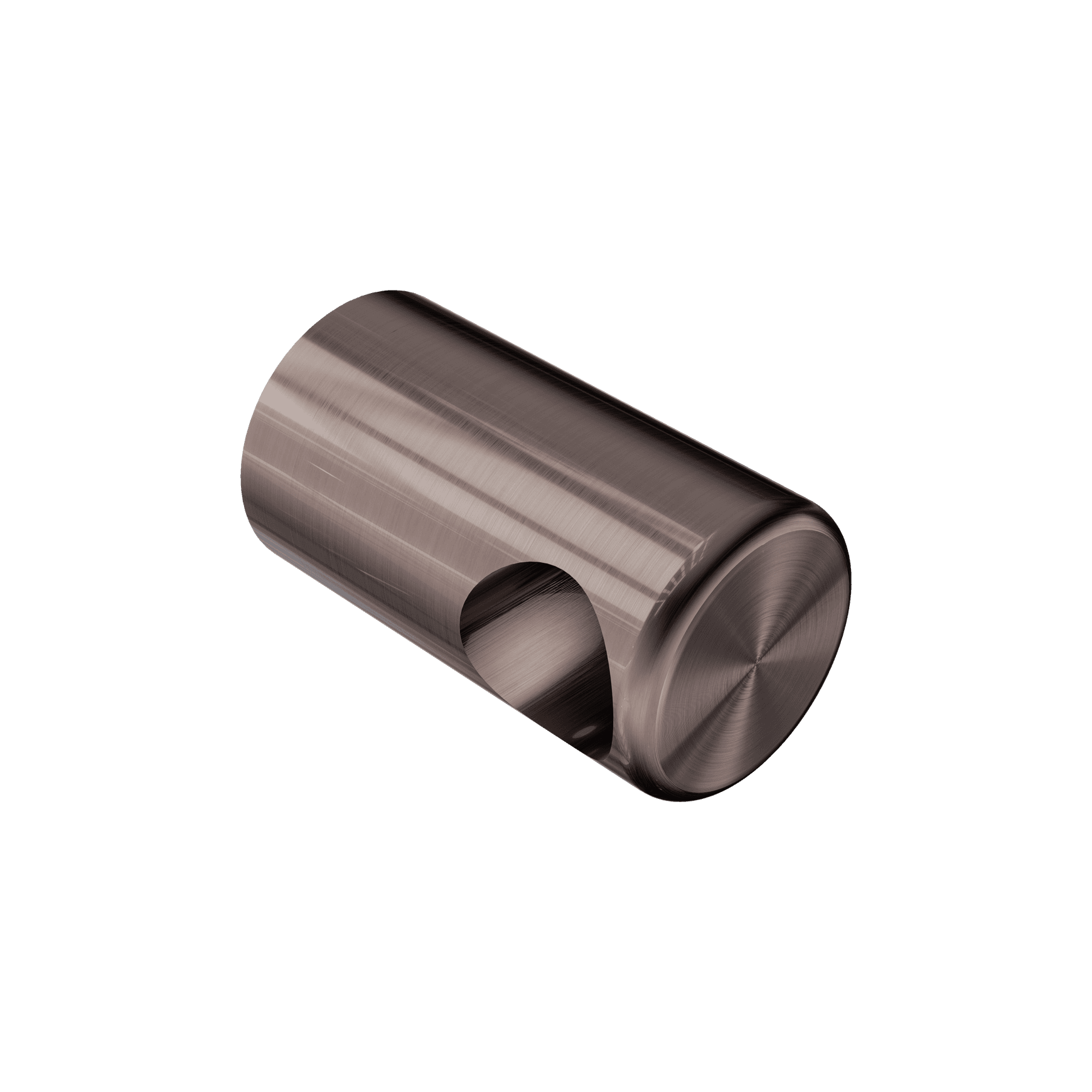 Mecca Care Make Your Own 32mm Grab Rail End Bracket Brushed Bronze