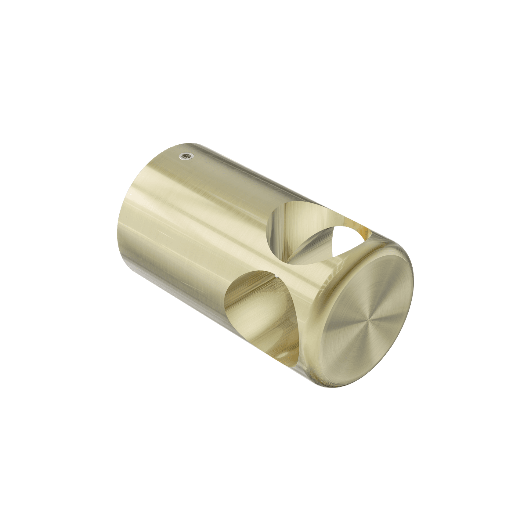 Mecca Care Make Your Own 32mm Grab Rail T Bar Bracket Brushed Gold