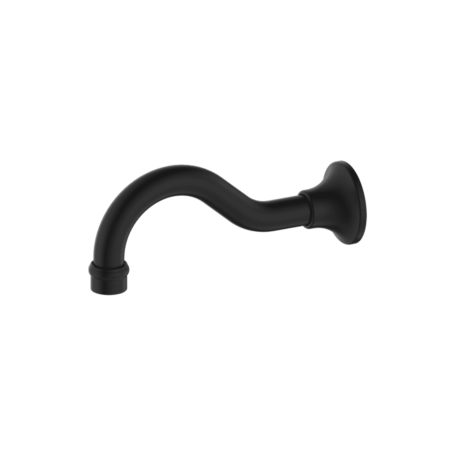 York Bath Spout Only Matte Black