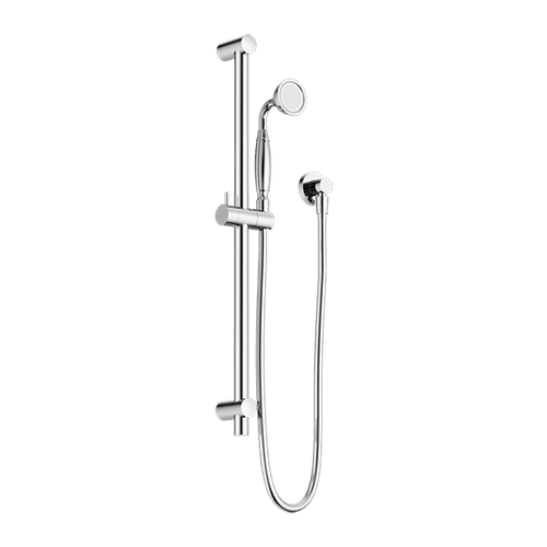York Shower Rail With Metal Hand Shower Chrome
