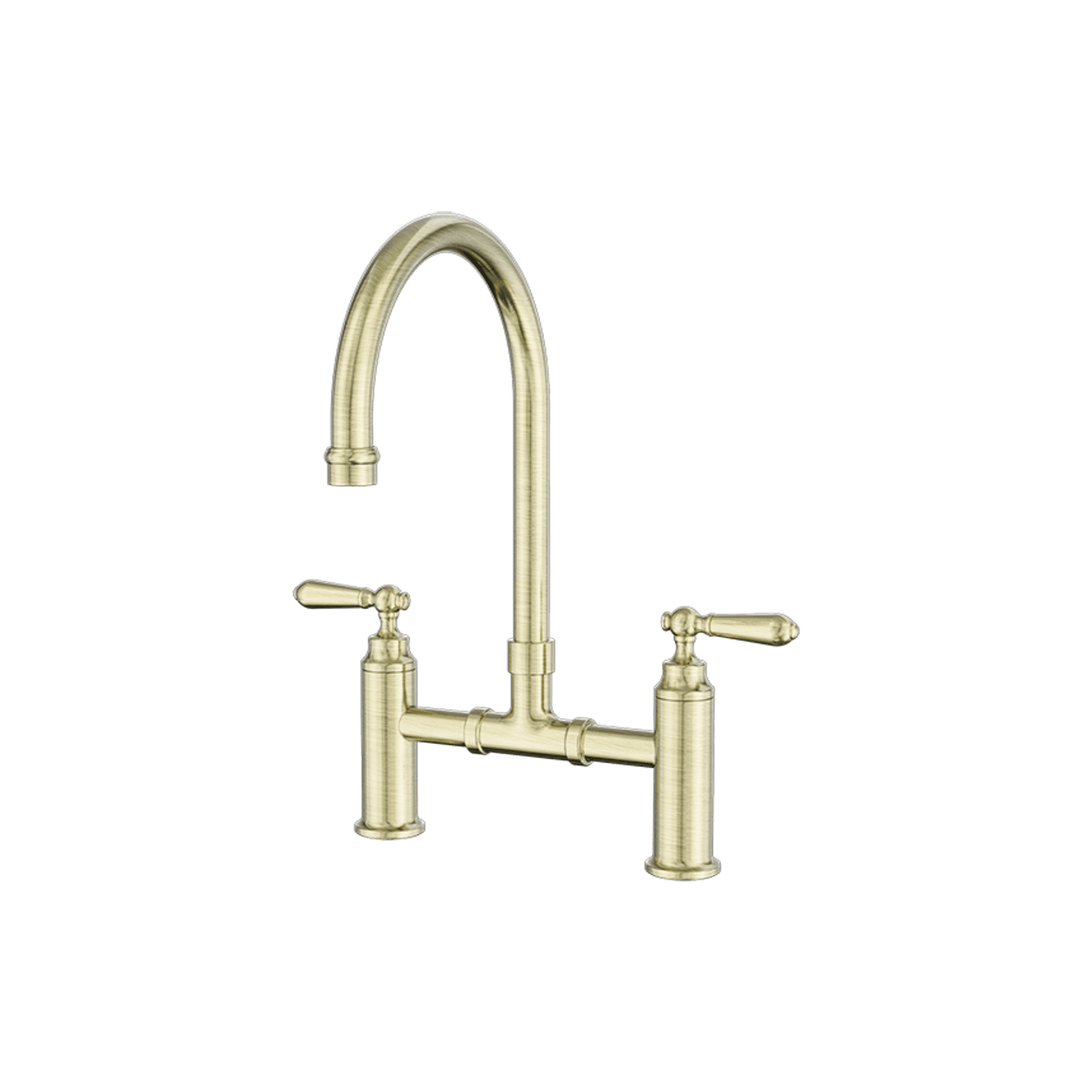 York Bridge Kitchen Set Aged Brass