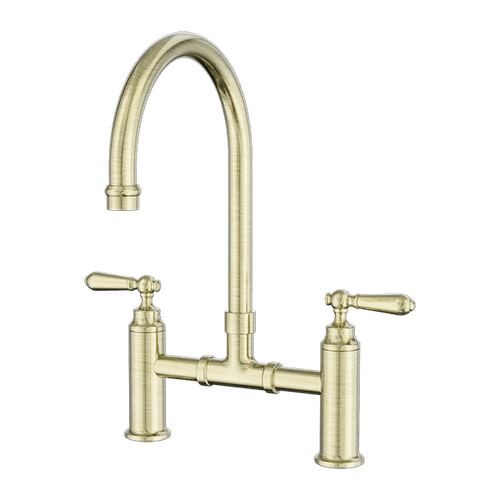 York Bridge Kitchen Set Aged Brass