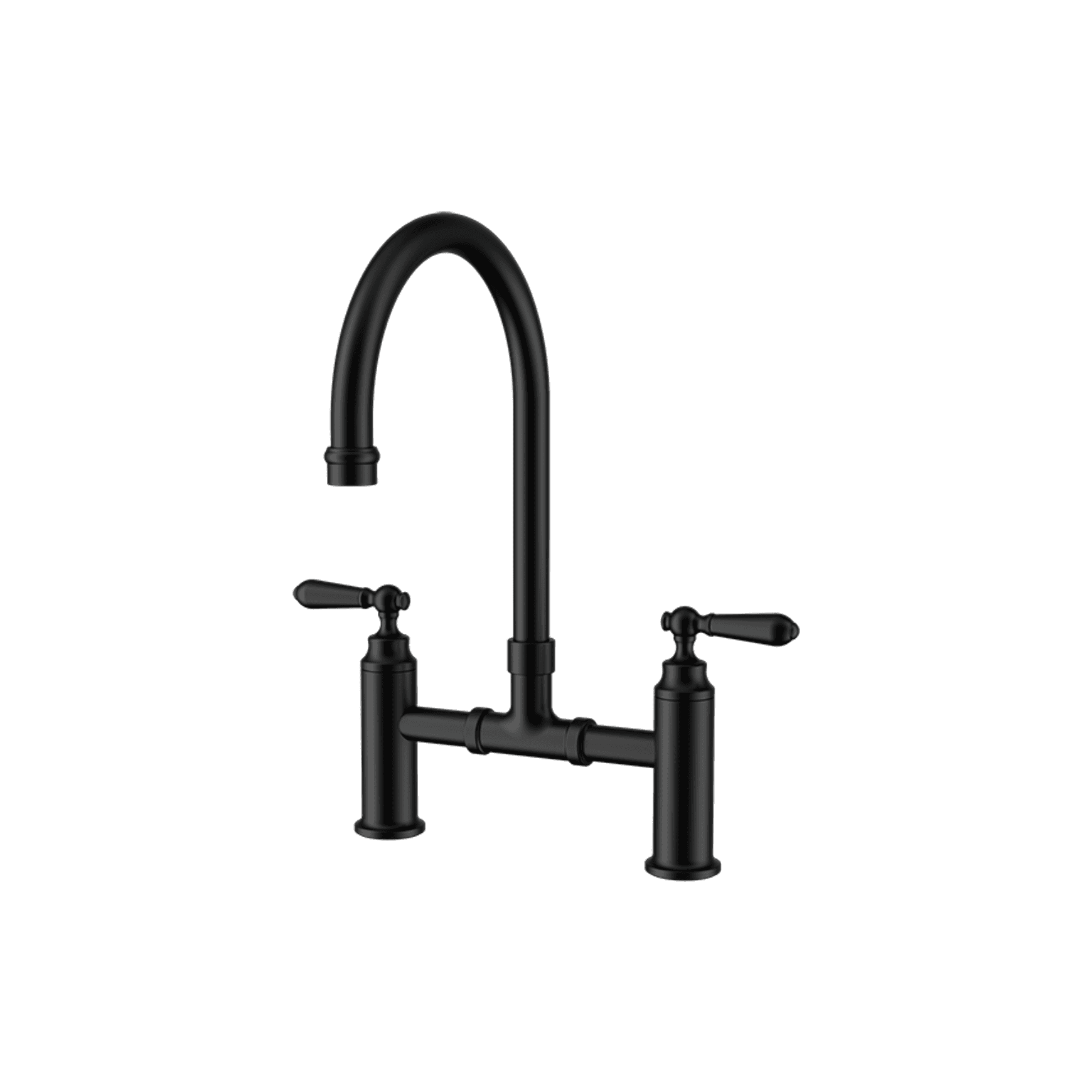 York Bridge Kitchen Set Matte Black