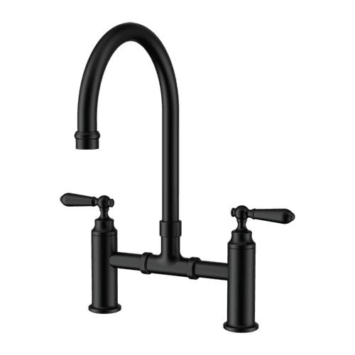 York Bridge Kitchen Set Matte Black