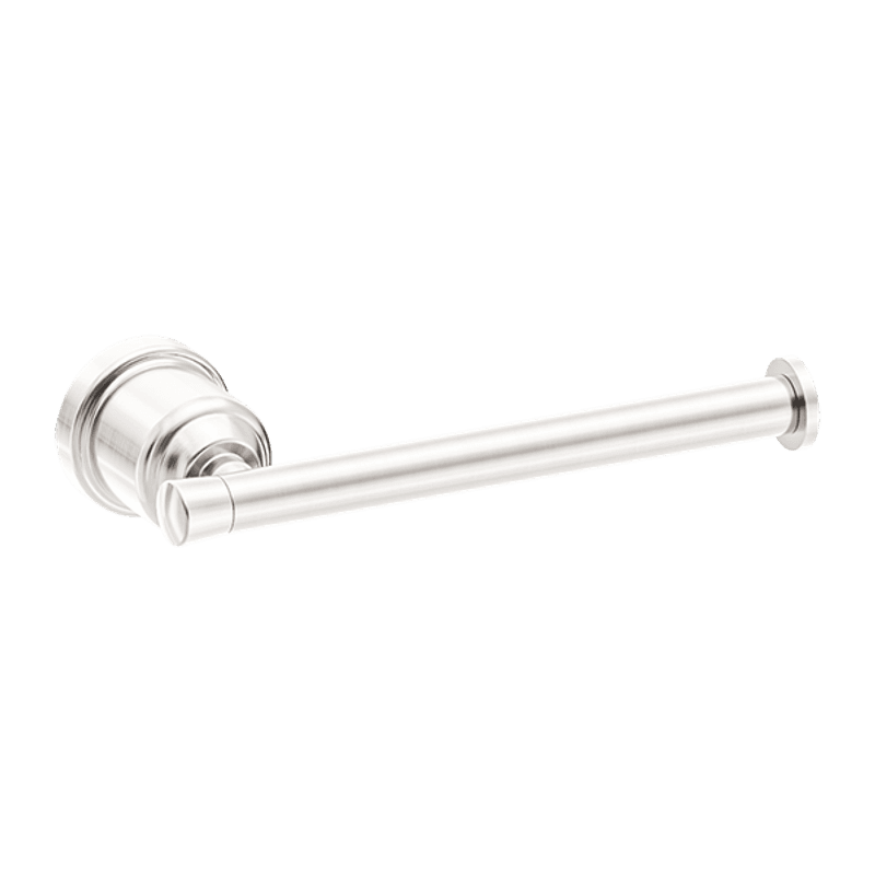 York Toilet Roll Holder Brushed Nickel