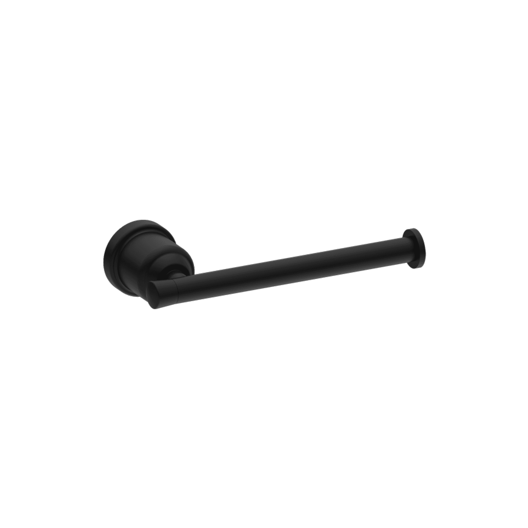 York Toilet Roll Holder Matte Black