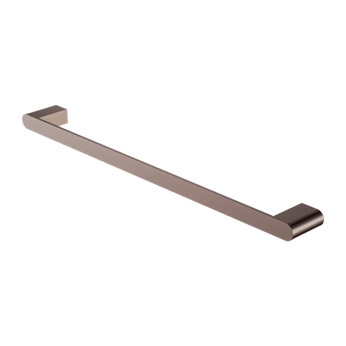 Bianca Single Towel Rail 600mm | Brushed Bronze