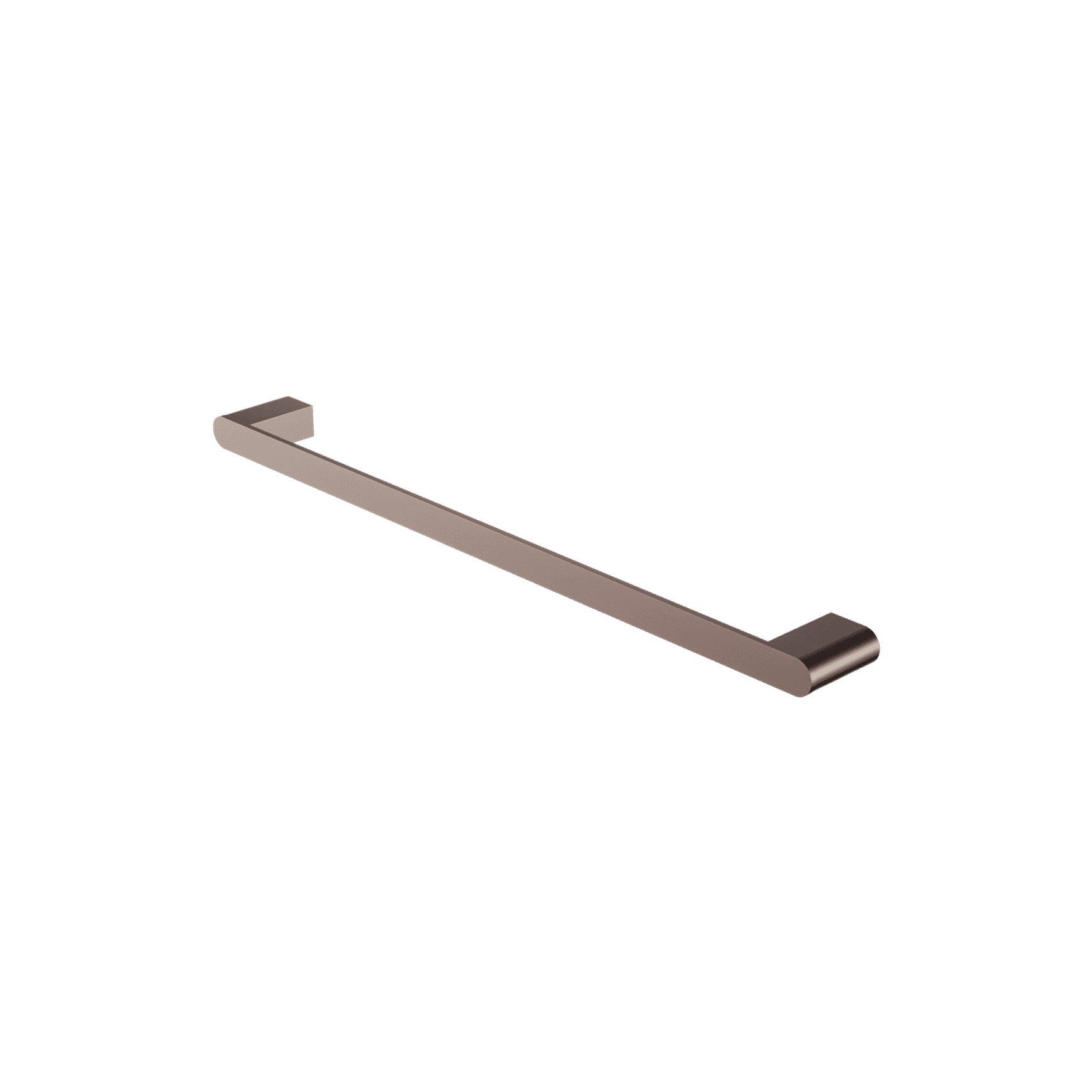 Bianca Single Towel Rail 800mm | Brushed Bronze