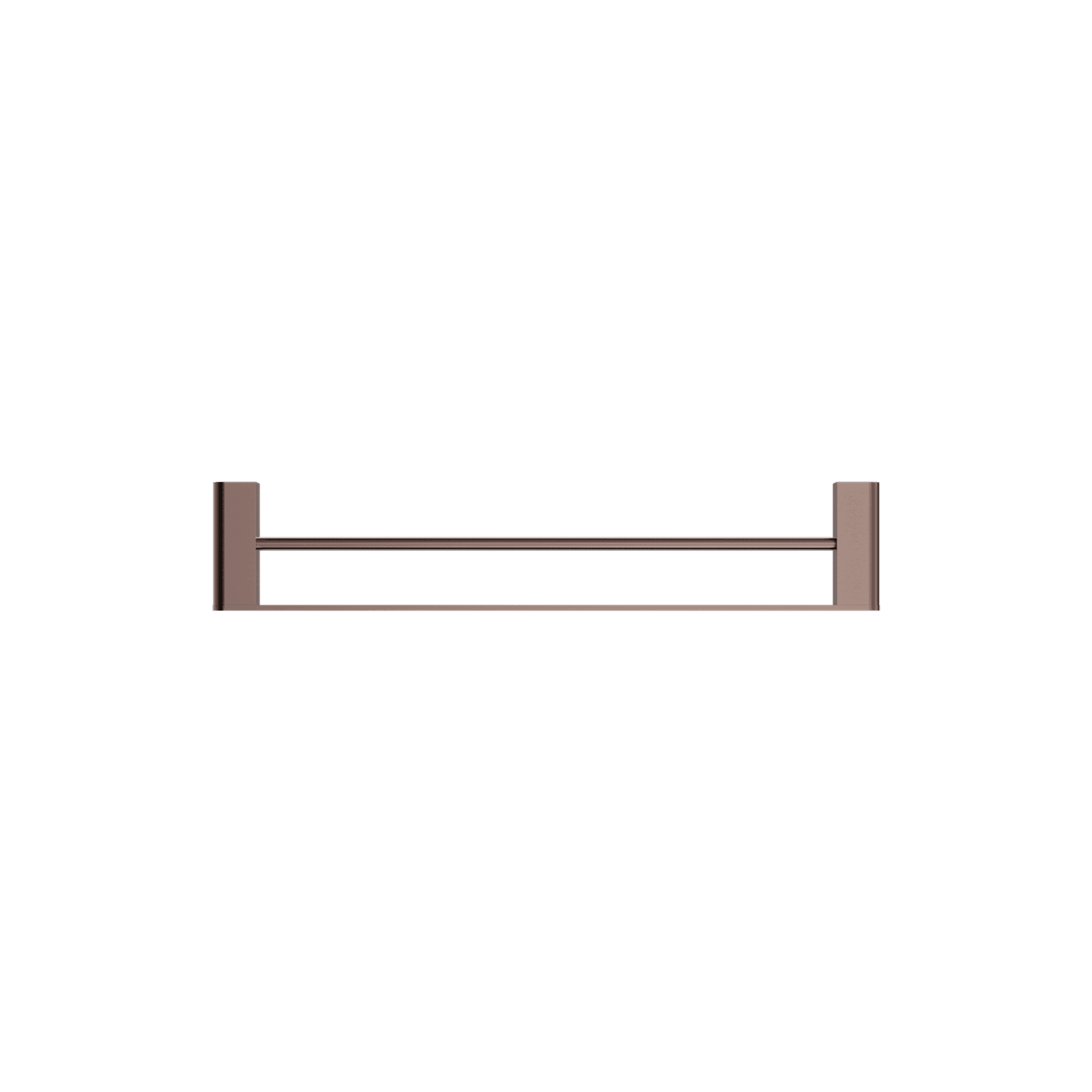 Bianca Double Towel Rail 600mm | Brushed Bronze