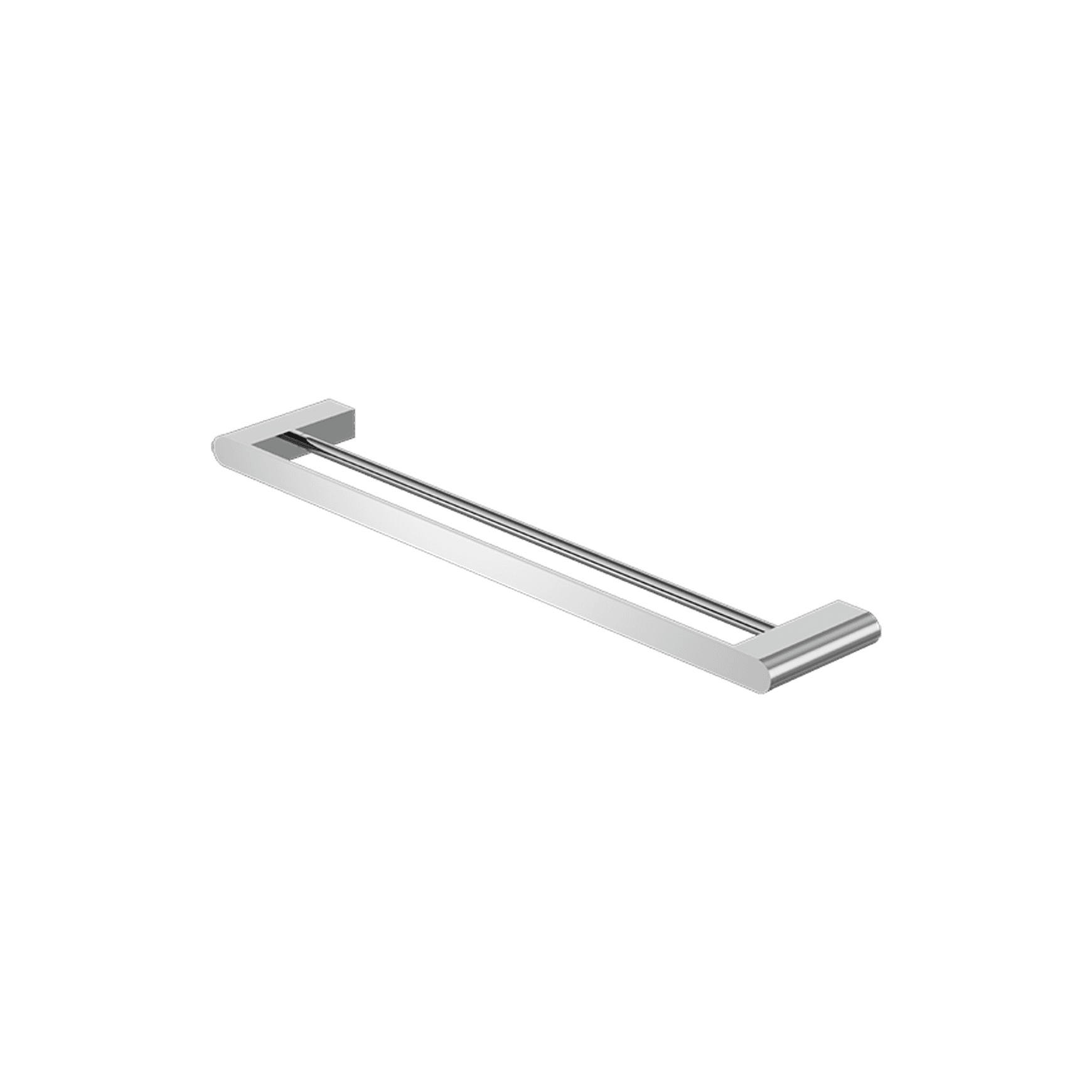 Bianca Double Towel Rail 600mm | Chrome