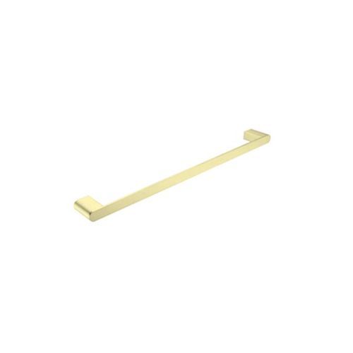 Bianca Single Towel Rail 800mm | Brushed Gold