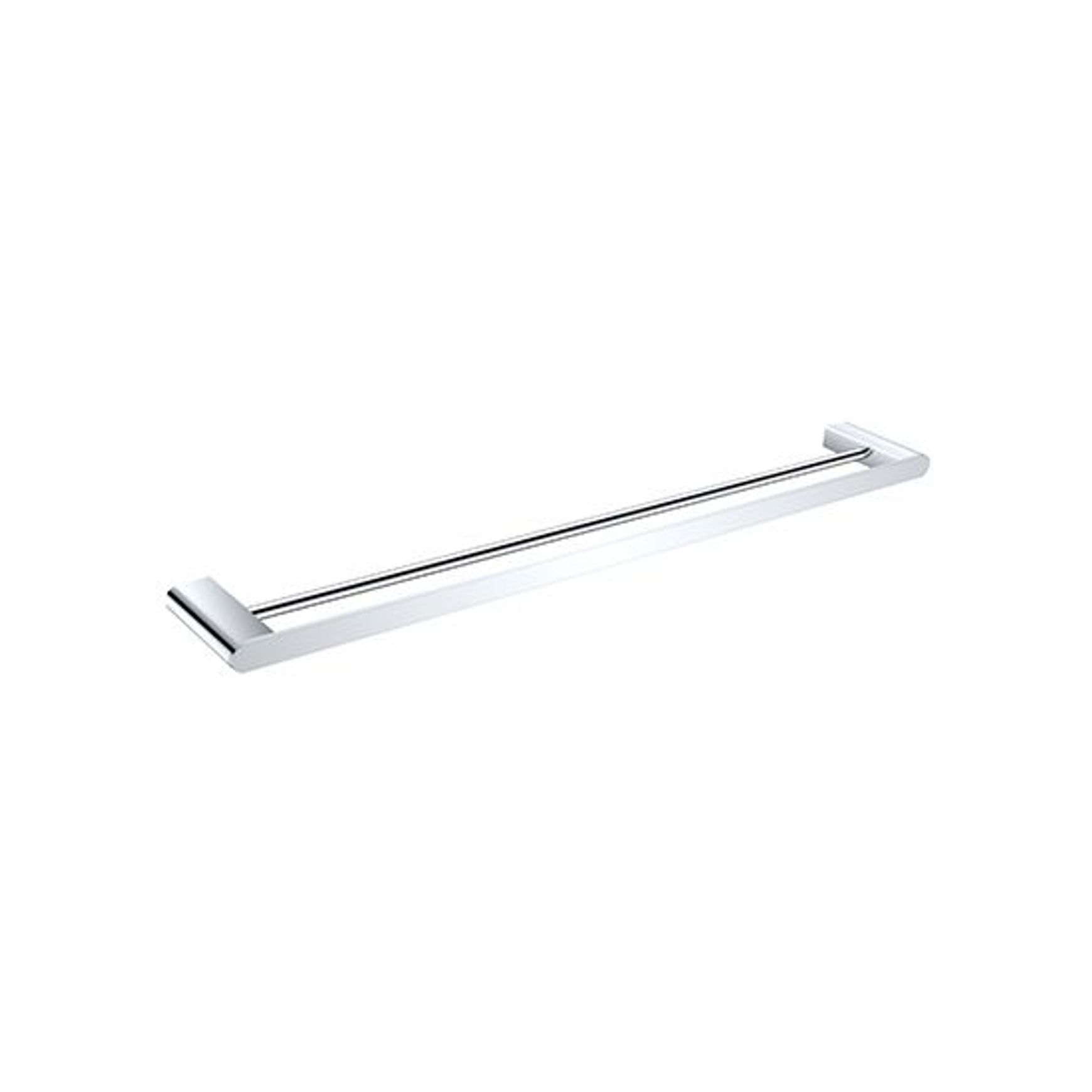 Bianca Double Towel Rail 800mm | Chrome