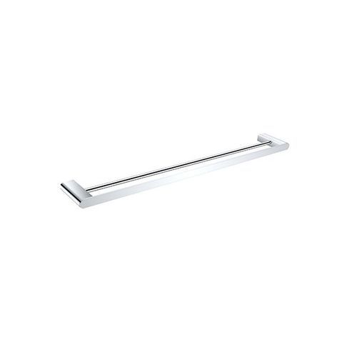 Bianca Double Towel Rail 800mm | Chrome