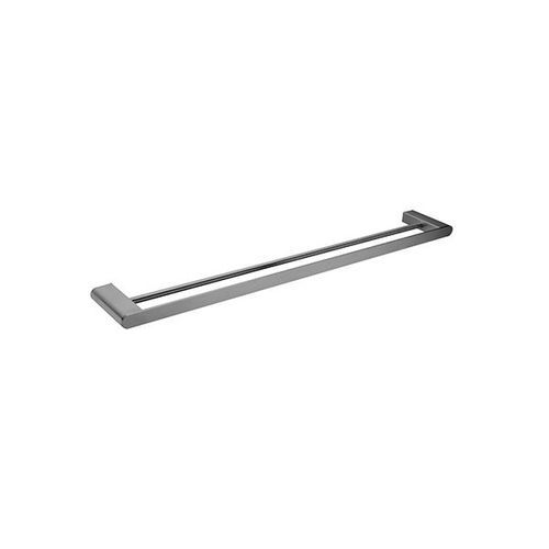 Bianca Double Towel Rail 800mm | Gun Metal