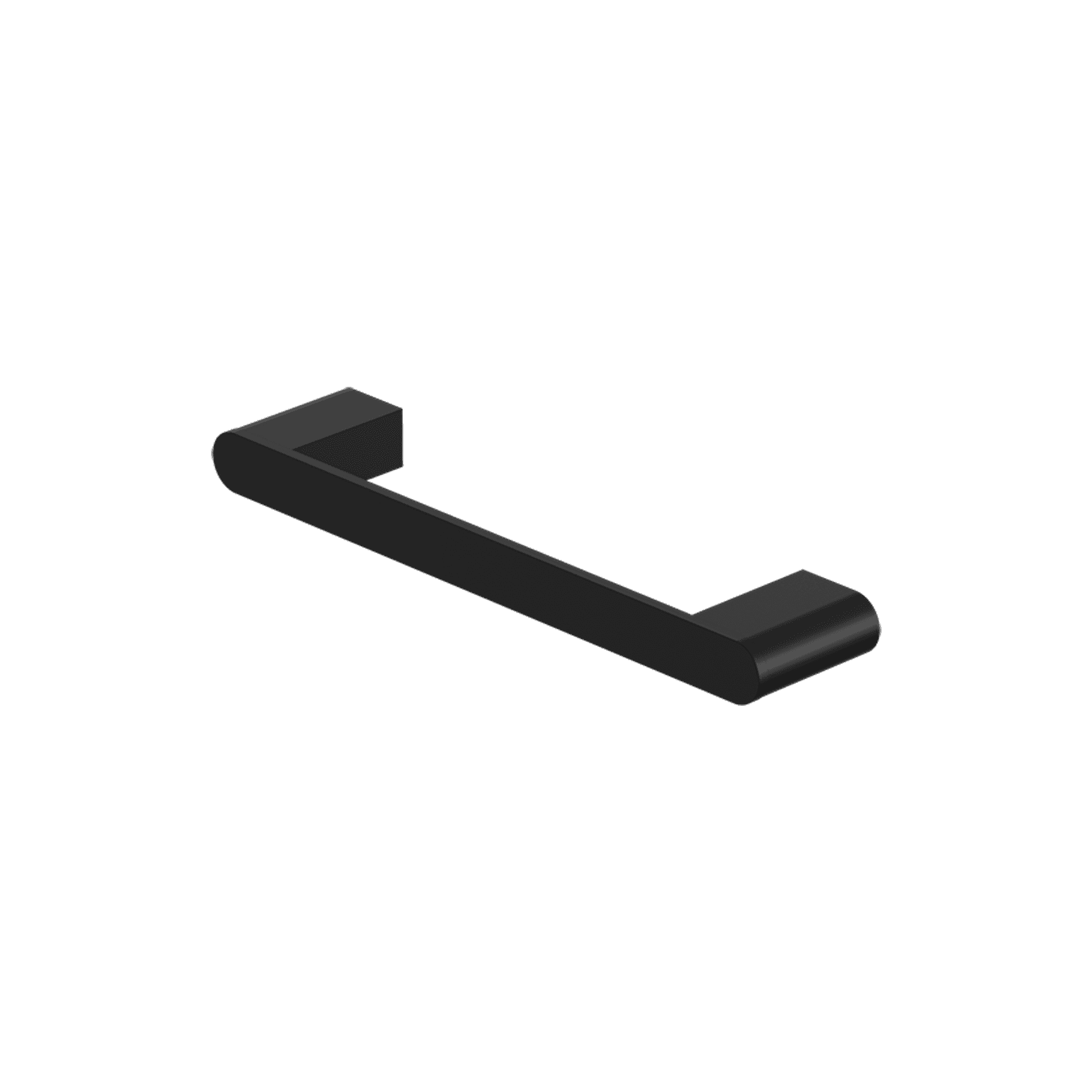 Bianca Hand Towel Rail | Matte Black