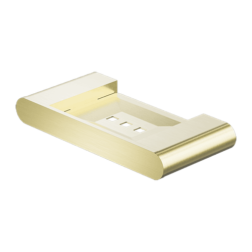 Bianca Soap Dish Holder | Brushed Gold