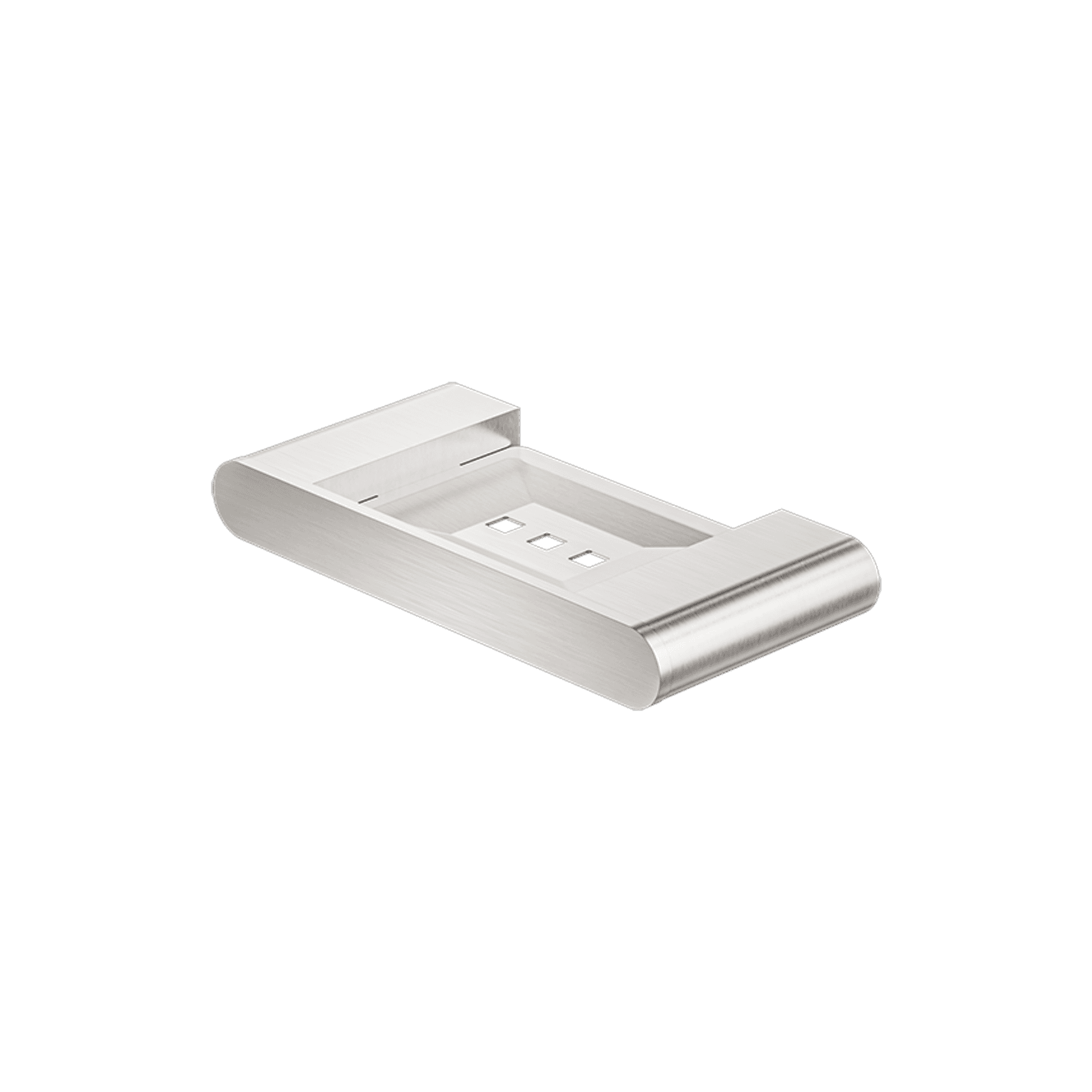 Bianca Soap Dish Holder | Brushed Nickel