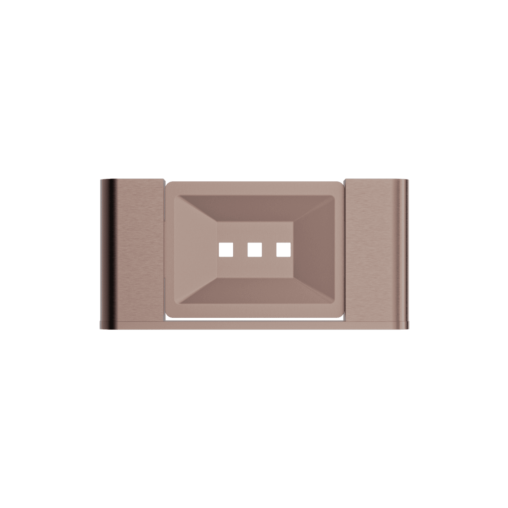 Bianca Soap Dish Holder | Brushed Bronze