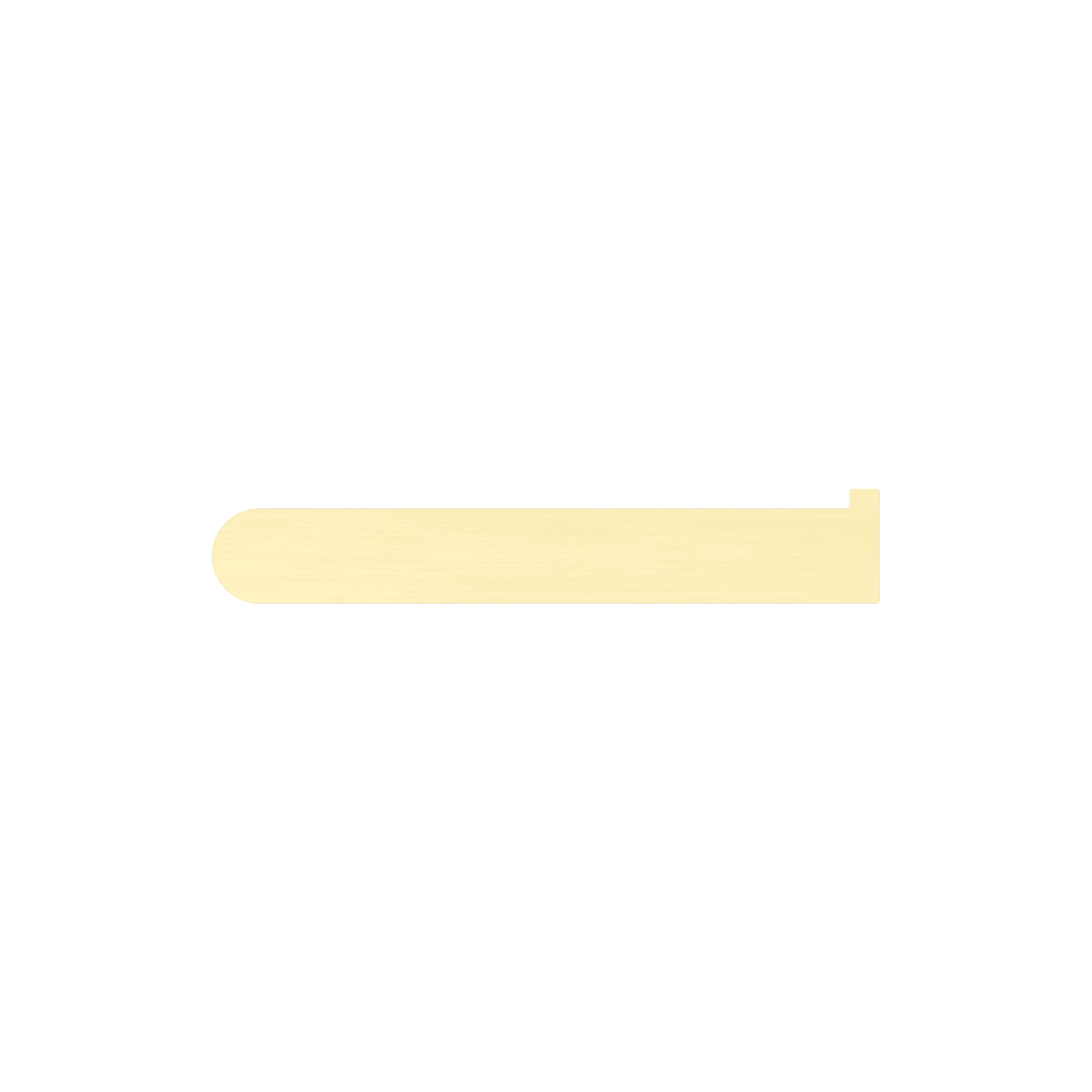 Bianca Toilet Roll Holder | Brushed Gold