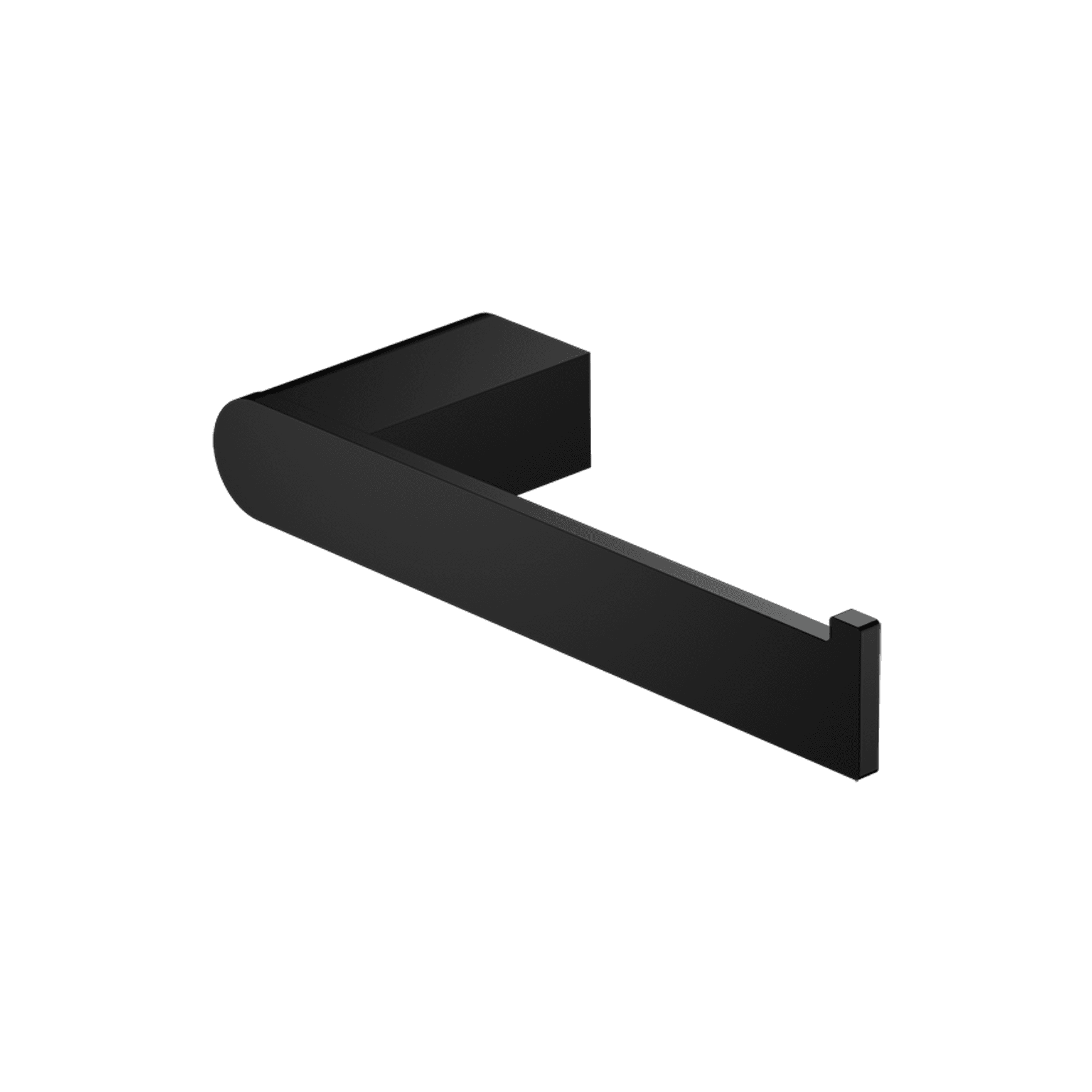 Bianca Toilet Roll Holder | Matte Black