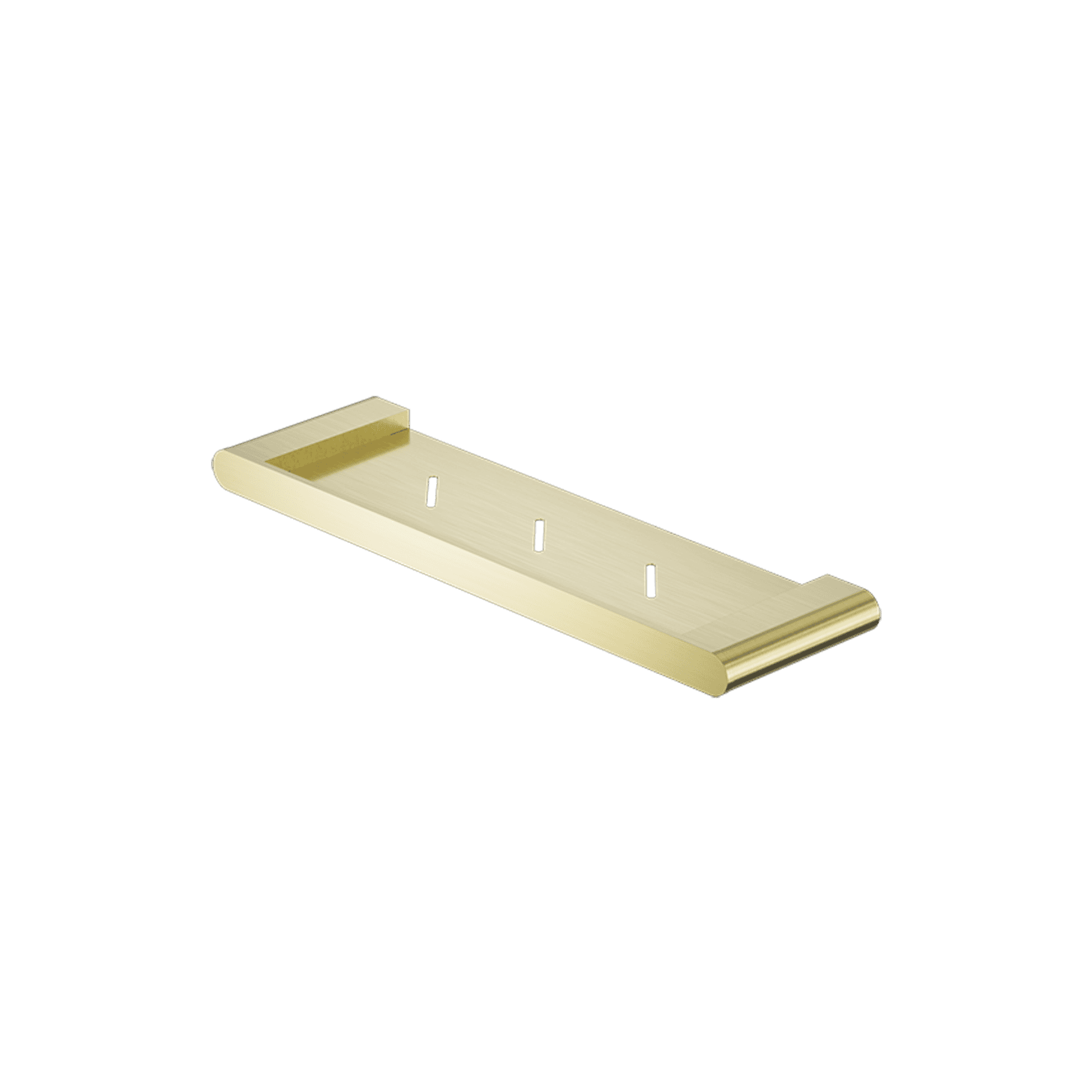 Bianca Metal Shower Shelf | Brushed Gold