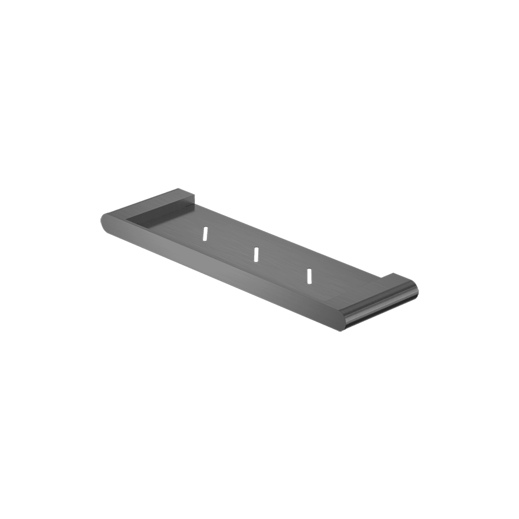 Bianca Metal Shower Shelf | Gun Metal