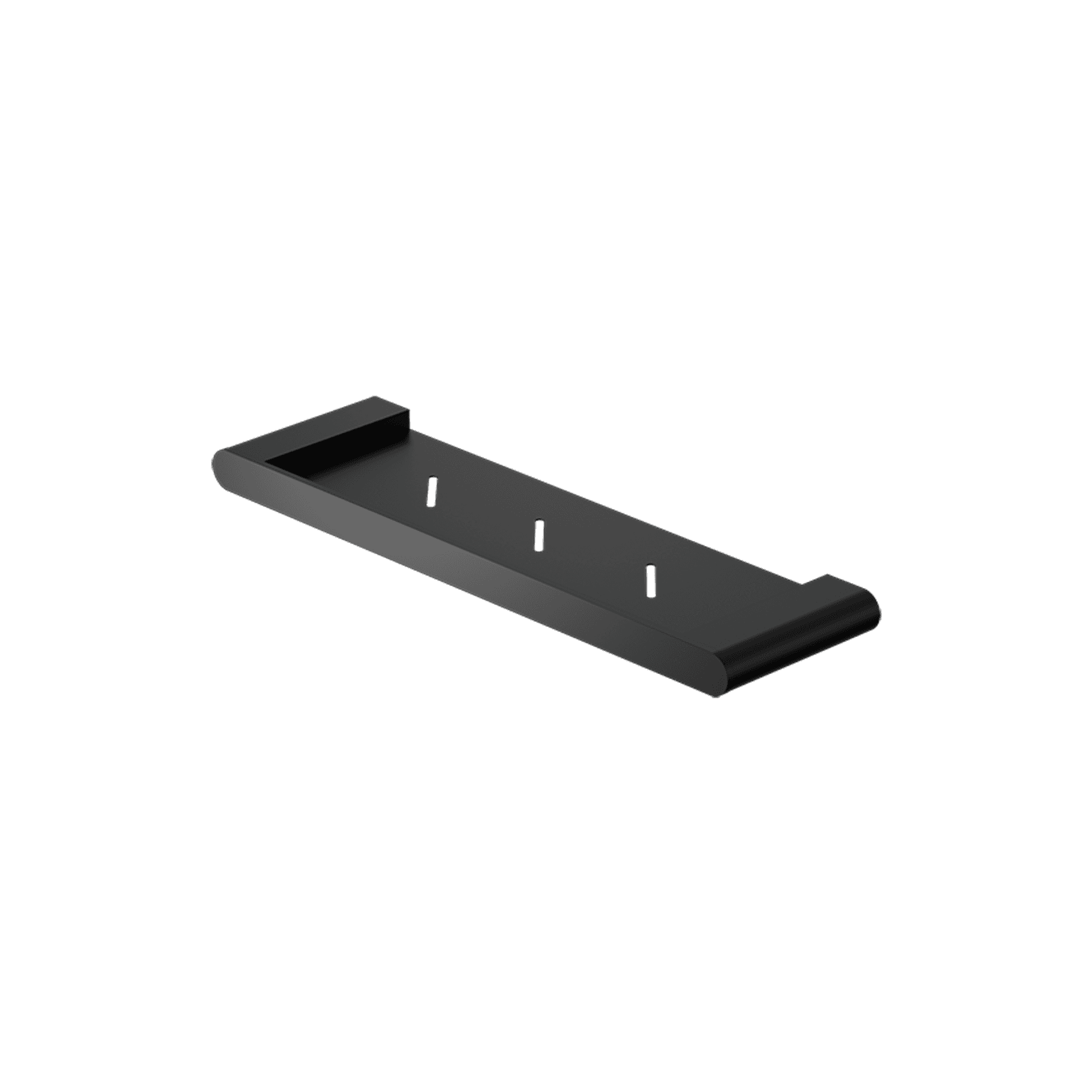 Bianca Metal Shower Shelf | Matte Black