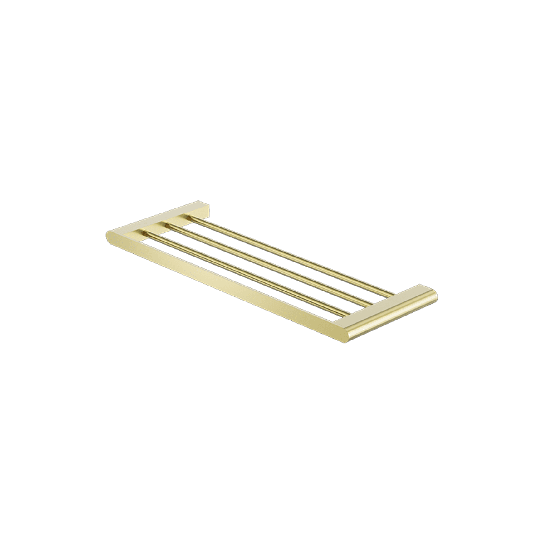 Bianca Towel Rack | Brushed Gold