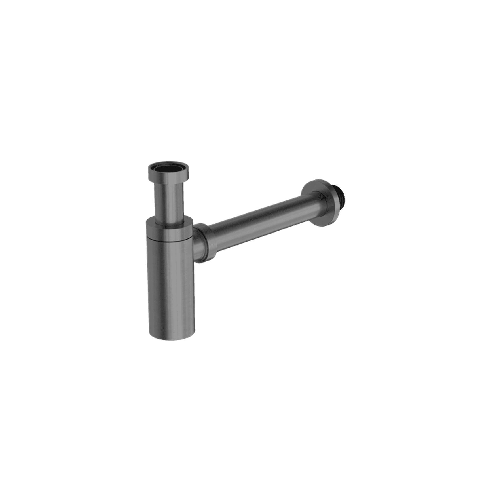 40mm Round Bottle Trap Gun Metal