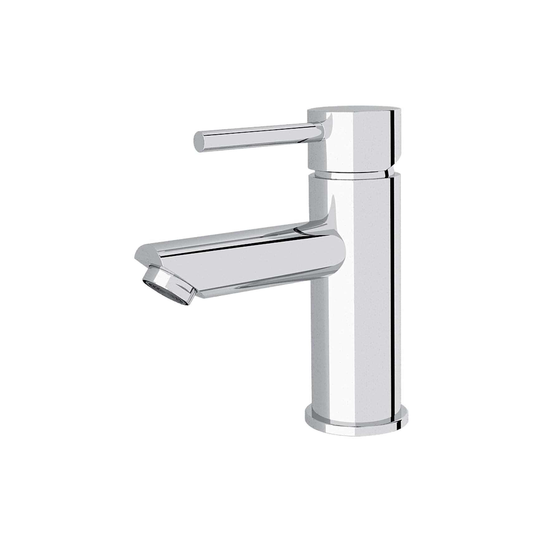 Dolce Basin Mixer Straight Spout All Pressure Chrome
