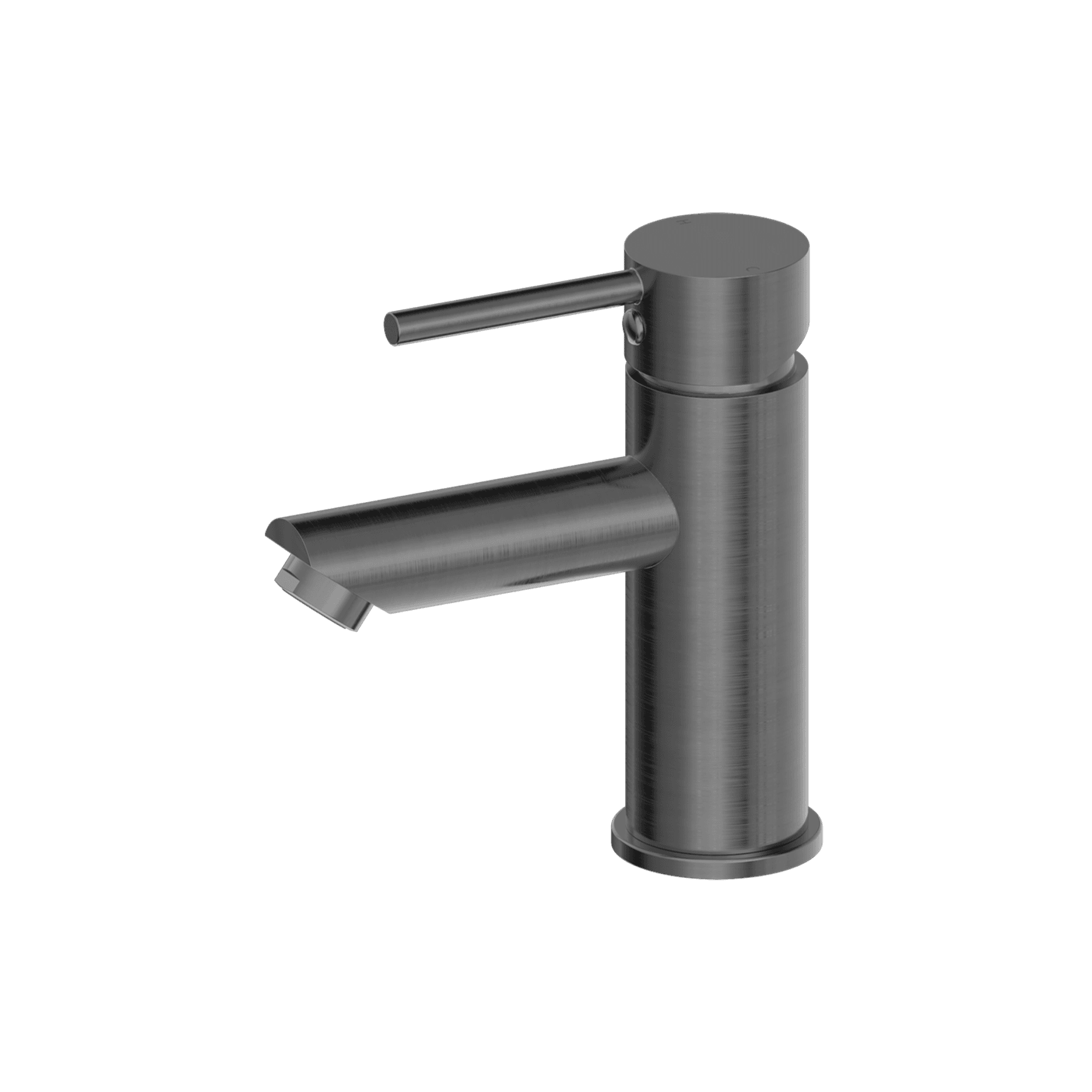 Dolce Basin Mixer Straight Spout All Pressure Gun Metal