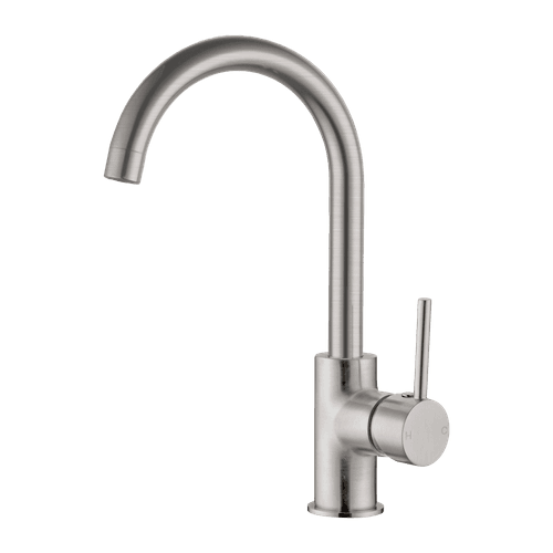 Dolce Kitchen Mixer Gooseneck All Pressure Brushed Nickel