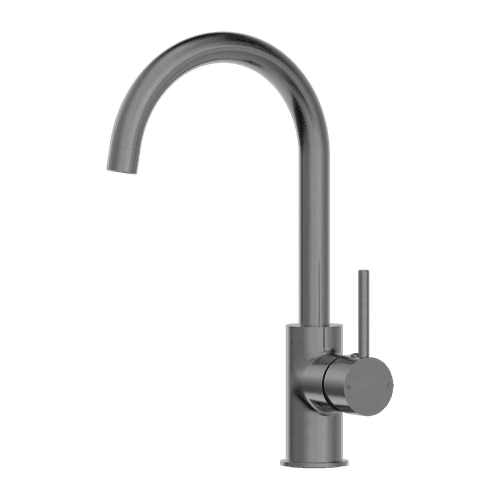 Dolce Kitchen Mixer Gooseneck All Pressure Gun Metal
