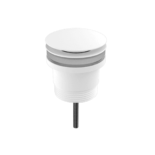 Universal Pop Up Waste Matte White