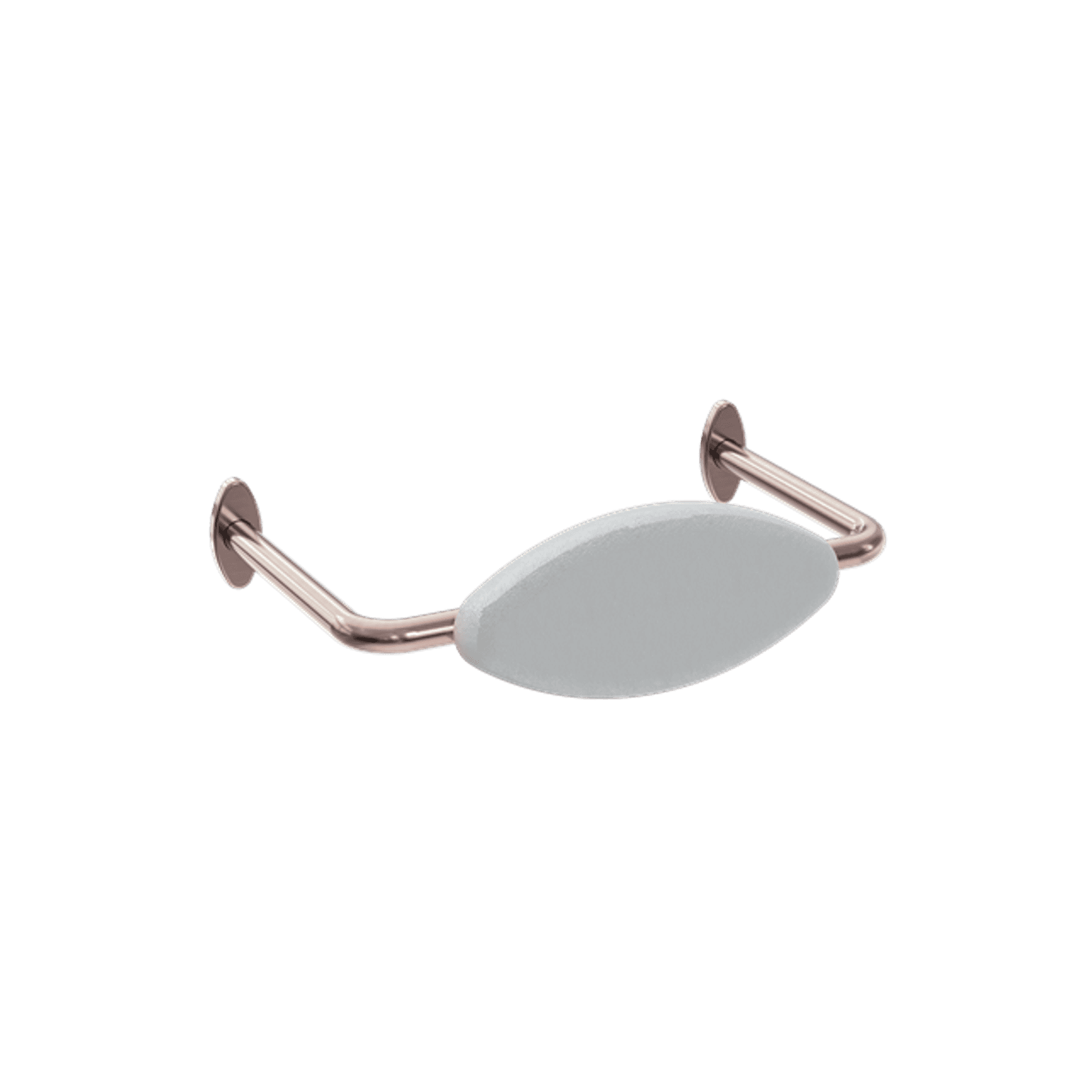Mecca Care DDA Toilet Backrest Brushed Bronze