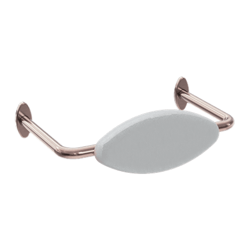 Mecca Care DDA Toilet Backrest Brushed Bronze