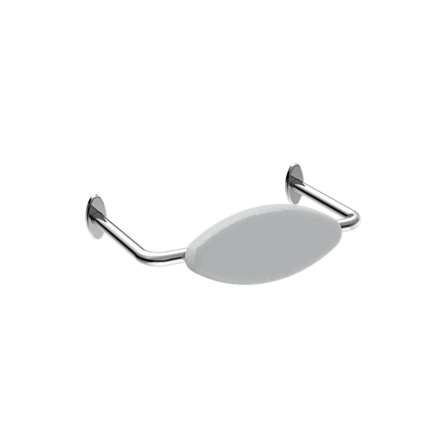 Mecca Care DDA Toilet Backrest Chrome