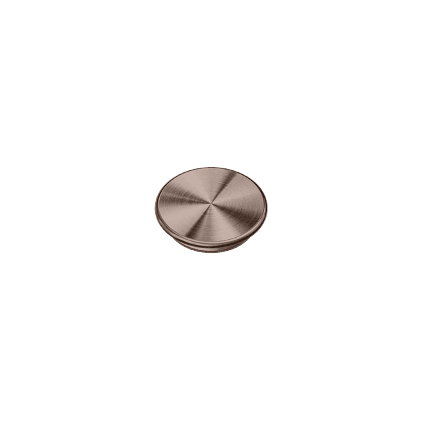 Mecca Care 32mm Grab Rail Cap Brushed Bronze