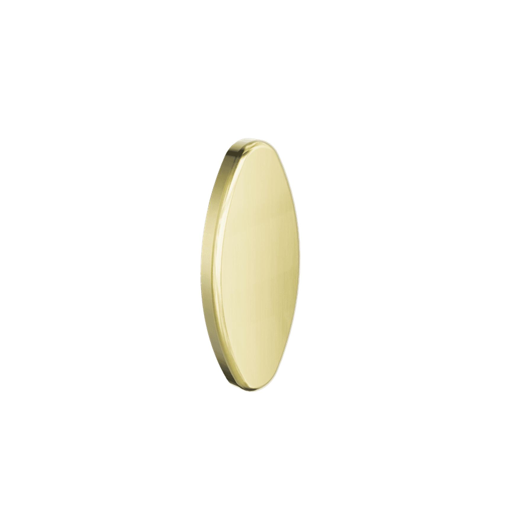 Backrest Removable Wall Cover Plate Brushed Gold