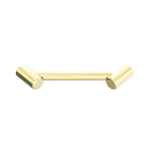 Mecca Care 25mm Footrest Corner Grab Rail 215mm Brushed Gold
