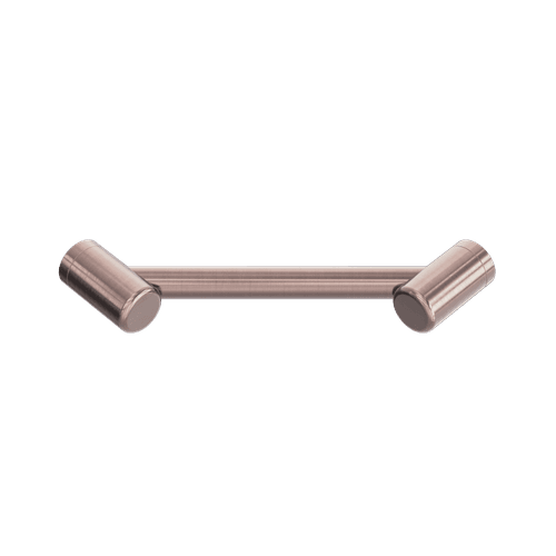 Mecca Care 25mm Footrest Corner Grab Rail 215mm Brushed Bronze