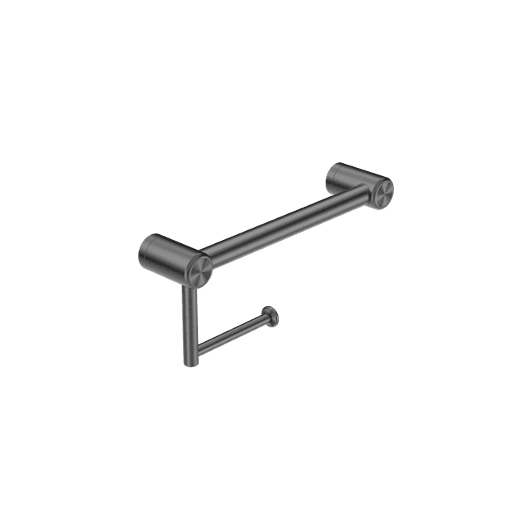 Mecca Care 25mm Toilet Roll Rail 300mm Gun Metal
