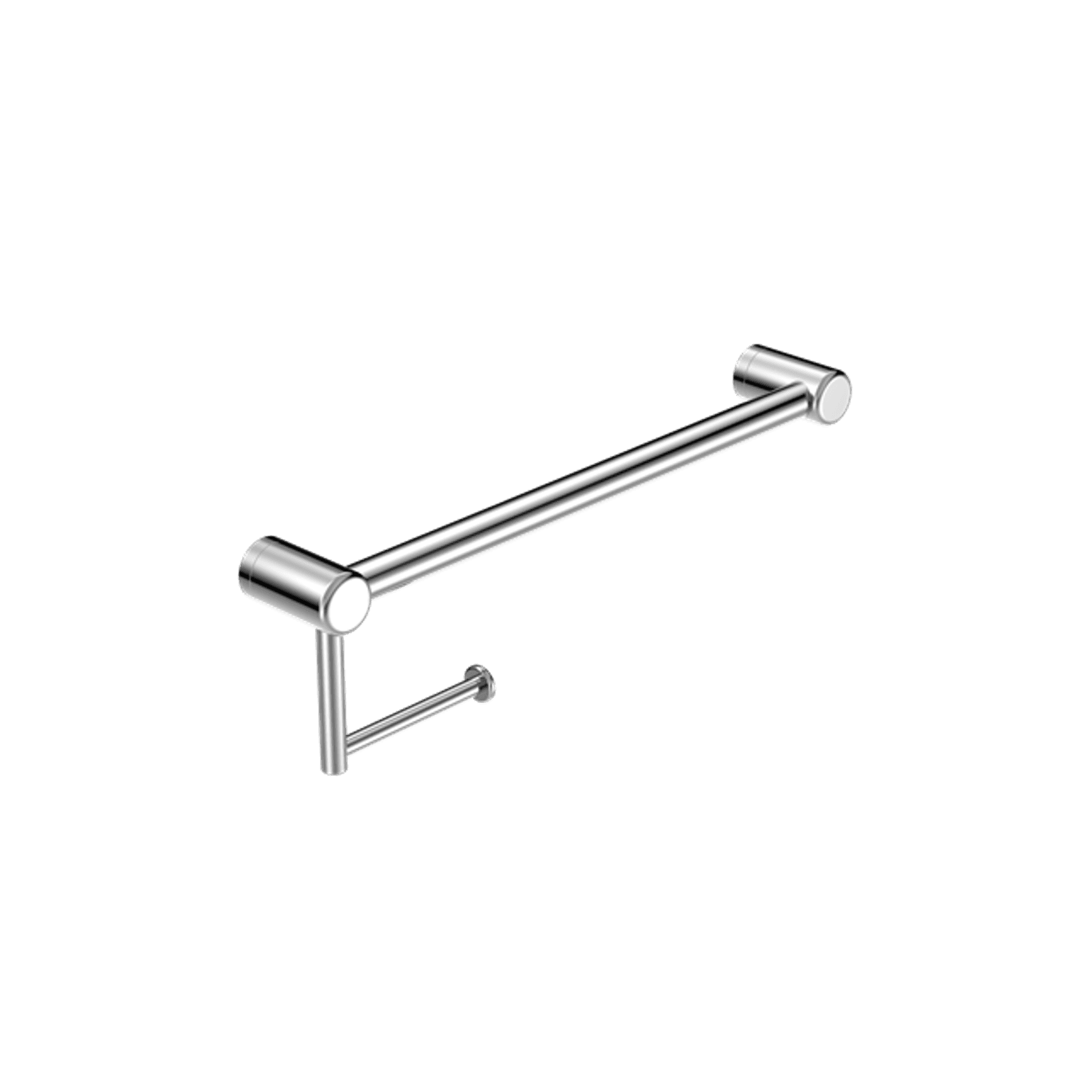 Mecca Care 25mm Toilet Roll Rail 450mm Chrome