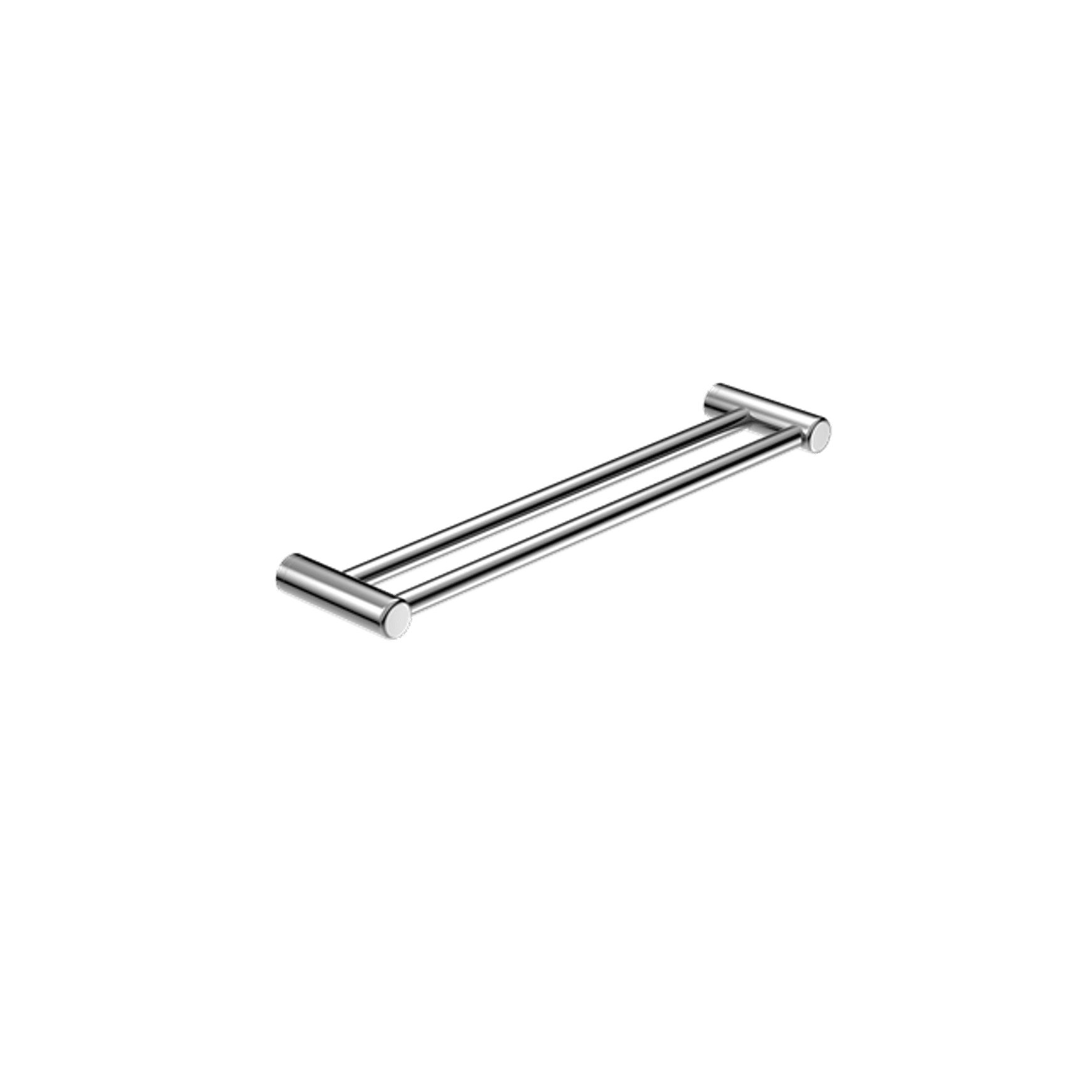 Mecca Care 25mm Double Towel Grab Rail 600mm Chrome