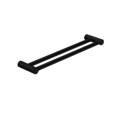 Mecca Care 25mm Double Towel Grab Rail 600mm Matte Black