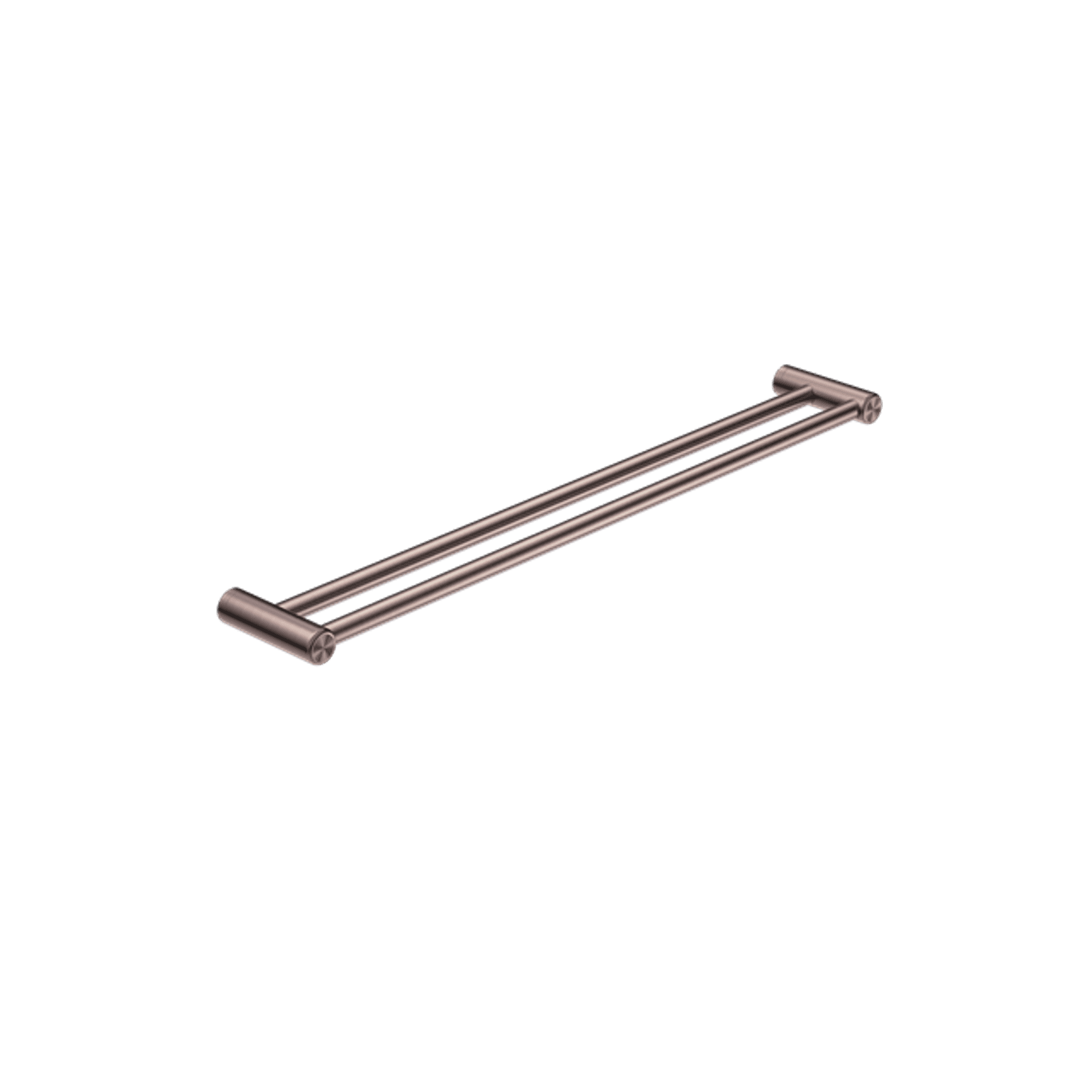 Mecca Care 25mm Double Towel Grab Rail 900mm Brushed Bronze