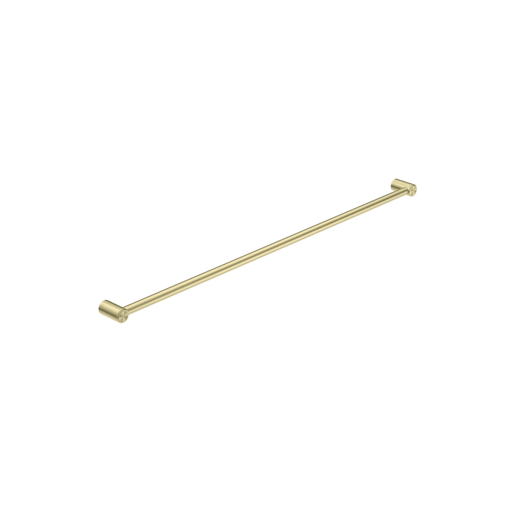 Mecca Care 25mm Grab Rail 1200mm Brushed Gold